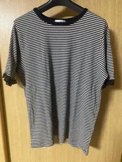 myuwa ストライプ柄 Tシャツ 4L