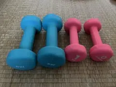 ダンベルセット 2kg×2個 1kg×2個　早いもの勝ち