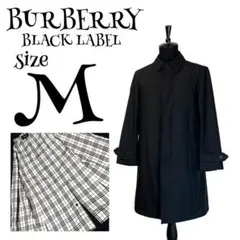 【高級】【M】BURBERRY BLACK LABEL ステンカラーコート
