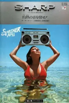 昔の広告　セクシー美女　レトロ風メタルポスター