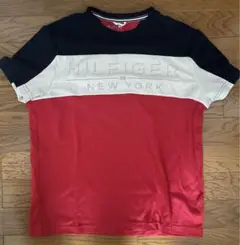 TOMMY HILFIGER カジュアル Tシャツ 赤/白/青