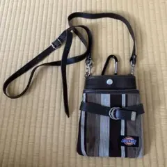 Dickies ストライプ サコッシュ