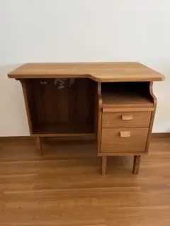 【訳あり】unico / ウニコ　KURT デスク　勉強机　北欧　引き出し付き KURT desk(クルト デスク)/KURT[タブルーム]