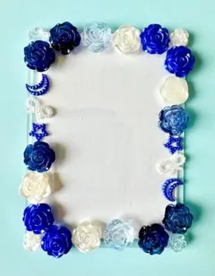 【ハンドメイド】硬質カードケース B7 クリアデコ