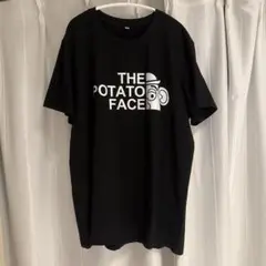 THE POTATO FACE Tシャツ 黒