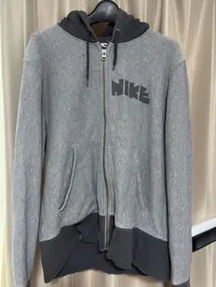 NIKE ナイキ　ゴツナイキ 70's フルジップパーカー グレー