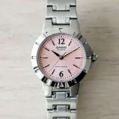 【新品】CASIO カシオ レディース腕時計 ピンク シルバー