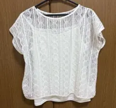 simplicite カットソー　キャミソール付き