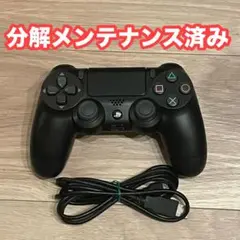 ケーブル付き‼︎ PS4 デュアルショック4 純正品　ワイヤレスコントローラー　l