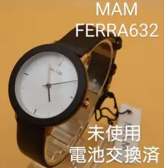 MAM FERRA632 レディースウォッチ 未使用 電池交換済
