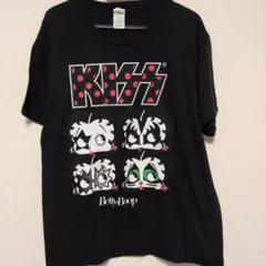 KISS Betty Boop コラボ Tシャツ ブラック