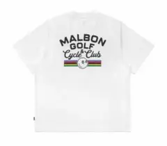 ★即発送&L★マルボンゴルフ Malbon 半袖 シャツ Tシャツ