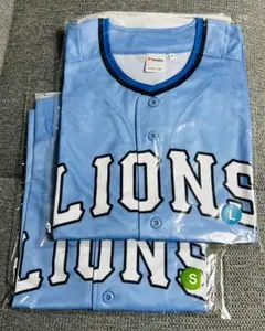 【未使用】埼玉西武ライオンズ サマーブルーユニフォーム Ｌ・Sセット