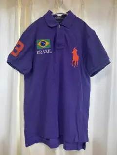Polo by Ralph Lauren 紫色　ポロシャツ