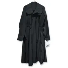 サイズ3 オムプリッセ　11月　スタンドカラーコート　黒 MONTHLY COLOR NOVEMBER – isseymiyake.com