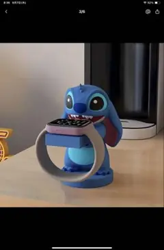 ディズニー　スティッチ スマートウォッチ充電スタンド
