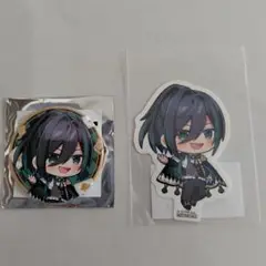 騎士x　缶バッジ＆ステッカーしゆんセット