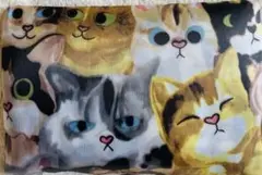 猫柄エコバッグ 大きめ