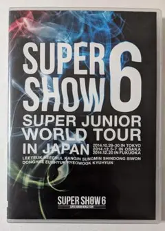 SUPER JUNIOR WORLD TOUR SUPER SHOW6　2DVD