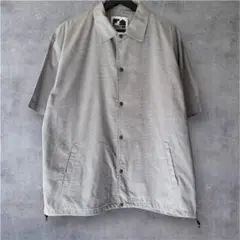 【美品】FREAK’S STORE 千鳥格子 半袖シャツ M ドローコード付