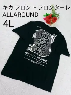 4L【限定品】ALLAROUND キカ フロント フロンターレ コラボ Tシャツ
