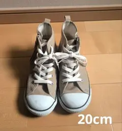 コンバース　オールスターハイカット 20cm ベージュ