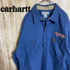 【261】carhartt カーハート90sヴィンテージ オーバーサイズシャツ