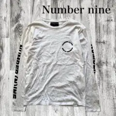 Number (n)ine ナンバーナイン 長袖 サークルロゴ Tシャツ S
