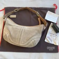 オールドコーチビンテージスウェードCOACH スエード ショルダーバッグ