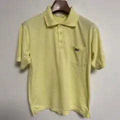 Lacoste ラコステ イエロー ポロシャツ ポケット付き Mサイズ