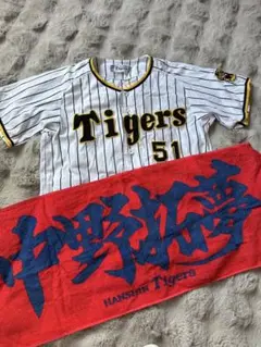 阪神タイガース　中野拓夢　背番号51