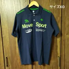 DESCENTE Move Sport デサント 半袖 ポロシャツ サイズXO