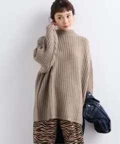 【美品】定価58,300円 DEMYLEE/カシミヤ100%/ボトルネック