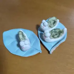 すわけい陶人形・かたつむりの置物（陶器製）メッセージカード付き