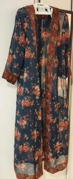 インドにて購入 シアーカーディガン シャツ