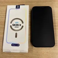 【掲載期限〜8/18】(未使用)iPhone14Plus 手帳型ケースSKINX
