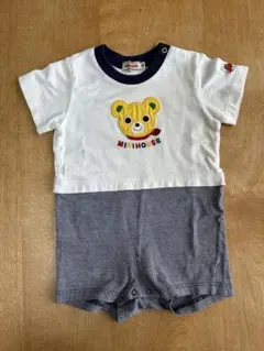 ミキハウス ロンパース 80
