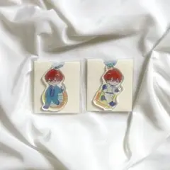 千早瞬平　忘却バッテリー　忘バ　ダイソー　100均　アクリルキーホルダー