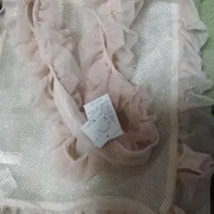 チュールフリルバック