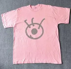 90s FUJI TELEVISION ピンク Tシャツ Lサイズ