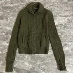 【RALPH LAUREN】ラルフローレン(L)ニットカーディガン 厚手