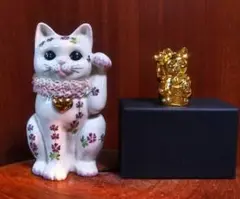 アイリッシュドレスデン ハッピーキャット ＆うさやゴールドキャット 美品