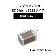 ★10個★1210 inch・3225サイズ★チップセラミックコンデンサ
