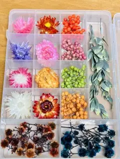 小花15種類 ハーバリウム花材 アクセサリー ハンドメイド作品 花材