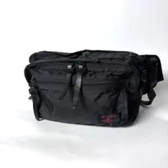 アルティザン&アーティスト 2way ボディバック ウエストバッグ　黒 ACAM