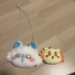 ちいかわふわふわフェイスポシェット　パスケース