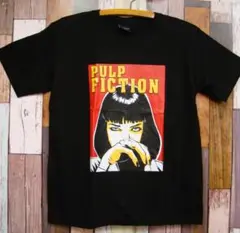 XL★新品ミア★パルプフィクション【Pulp Fiction】イラストＴシャツ