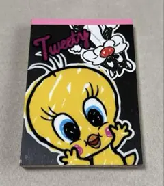 トゥイーティ　メモ帳 平成Tweety 新品未使用