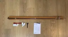 【110×120】つっぱり式ブラインド 取り付け金具付き　ブラウン