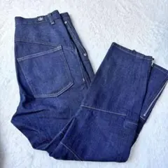 新品 ズッカ デニム デザイン ジップ M